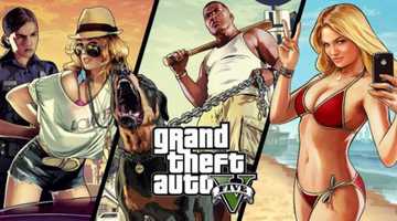 Продолжение культовой серии игр GTA - Grand Theft Auto V